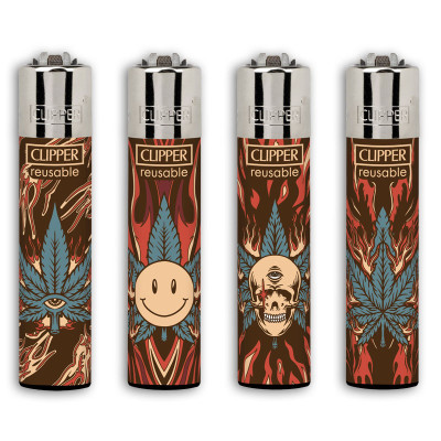 CLIPPER LARGE BURNING LEAVES